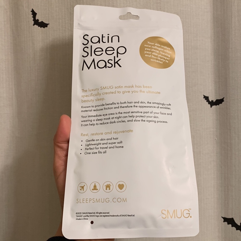 SMUG Satin Sleep Mask - Picture 4 of 4
